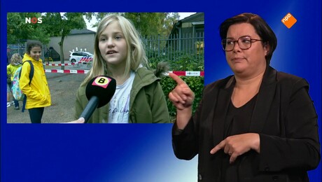 NOS Jeugdjournaal met gebarentolk